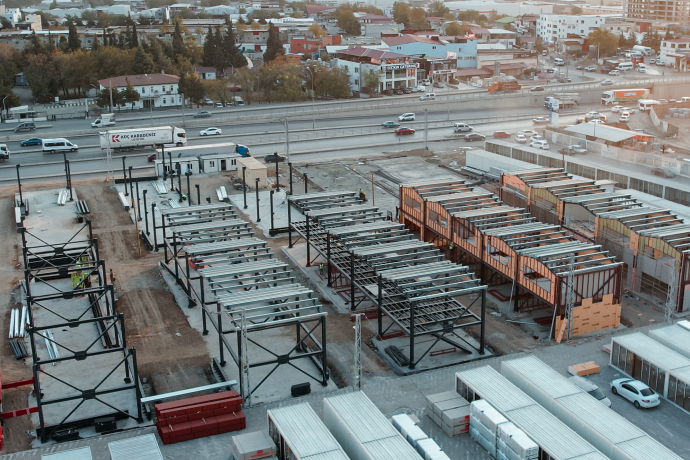 KAHRAMANMARAŞ BÜYÜKŞEHİR BELEDİYESİ GEÇİCİ ÇARŞI PROJESİ